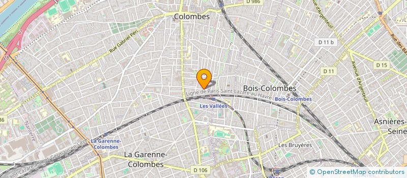 localisation de l'entreprise LE VOLTIGEUR à COLOMBES