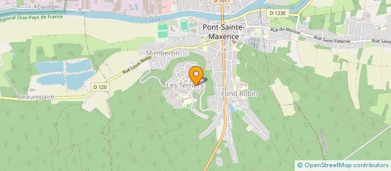 localisation de l'entreprise LE VOYAGE IMMOBILE  SAINT-MARTIN-LONGUEAU