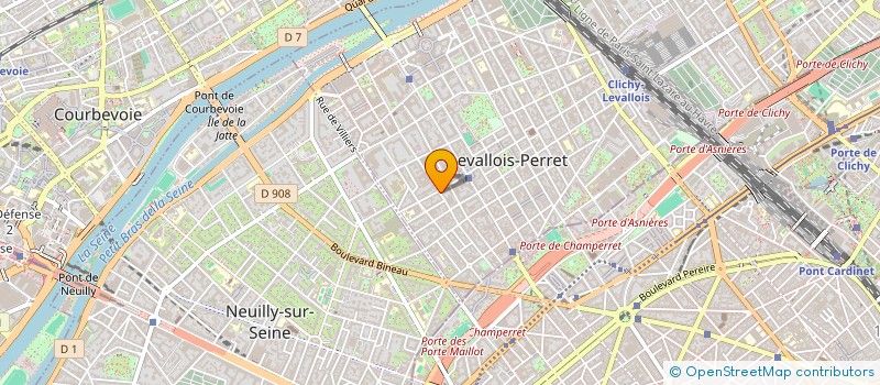 localisation de l'entreprise LE VOYAGEUR DE MONTESSON à LEVALLOIS-PERRET