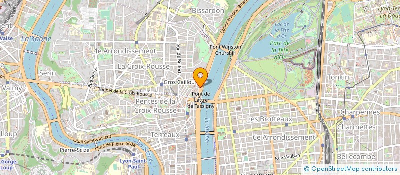 localisation de l'entreprise LE VOYAGEUR DEBOUT à LYON