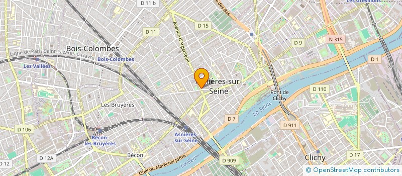localisation de l'entreprise LE VRAC QUI-MAY à ASNIERES-SUR-SEINE