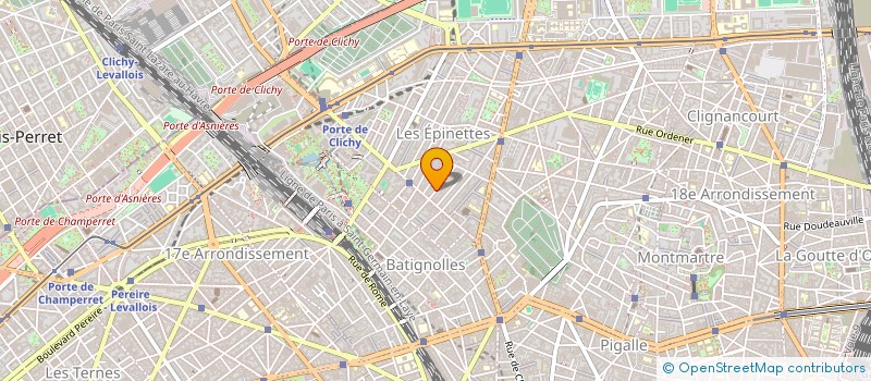 localisation de l'entreprise LE VRAI MONDE à SAINT-OUEN-SUR-SEINE