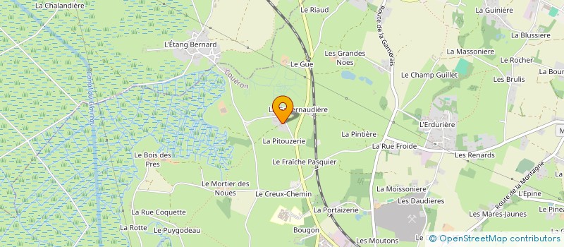 localisation de l'entreprise LE WAGON à COUERON