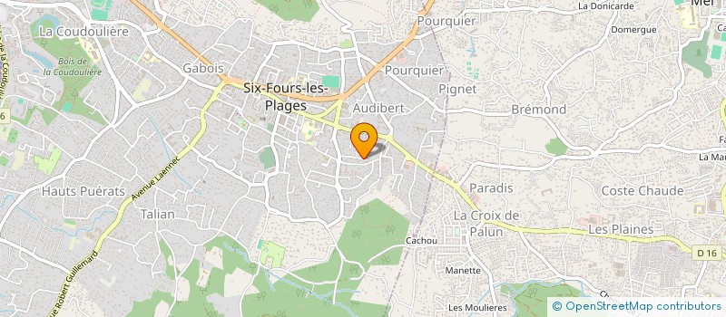 localisation de l'entreprise LE WAGON à SIX-FOURS-LES-PLAGES