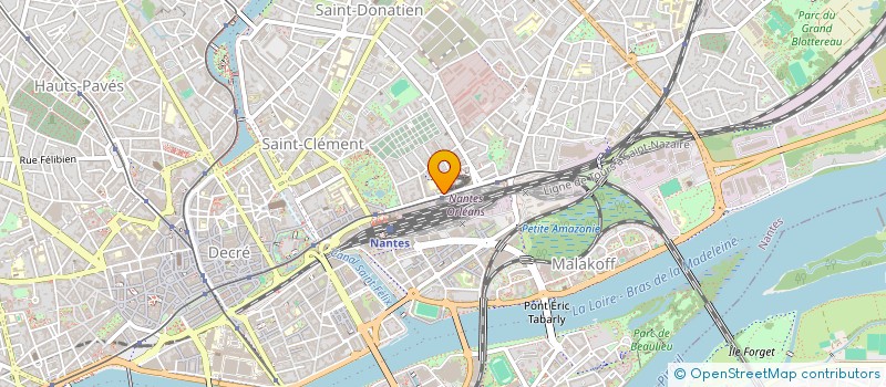 localisation de l'entreprise LE WAY à NANTES