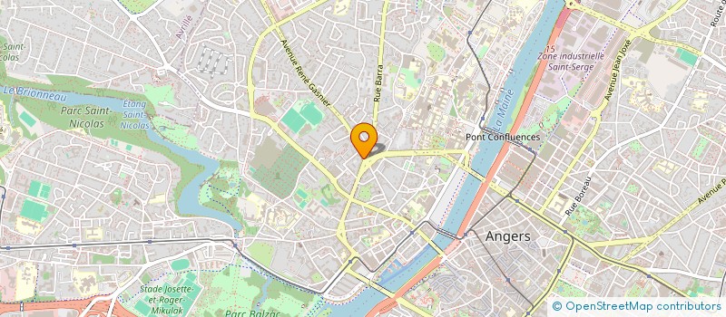 localisation de l'entreprise LE WEEK END à ANGERS