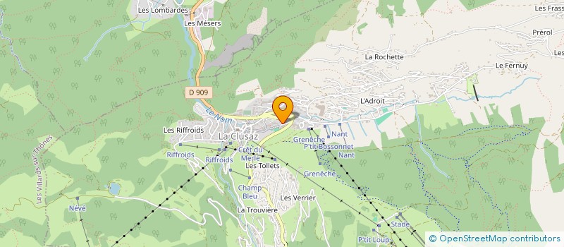 localisation de l'entreprise LE WEEK-END à LA CLUSAZ