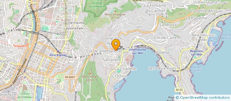 localisation de l'entreprise LE WELCOME IMMEUBLE à VILLEFRANCHE-SUR-MER