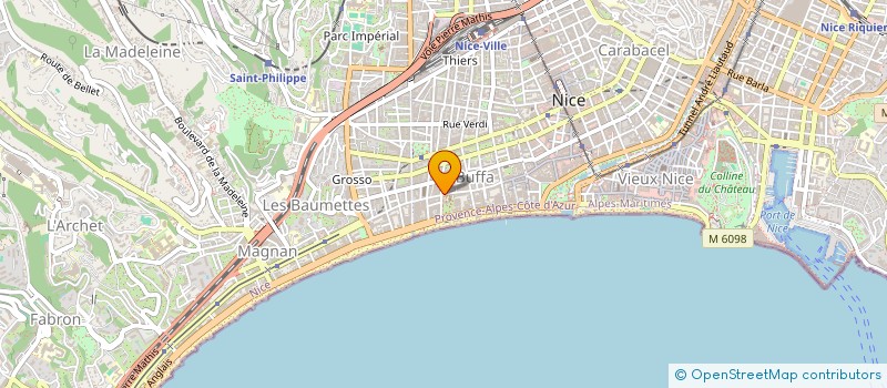 localisation de l'entreprise LE WELP à NICE