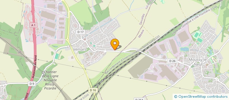 localisation de l'entreprise LE WEMBLEY  VEMARS