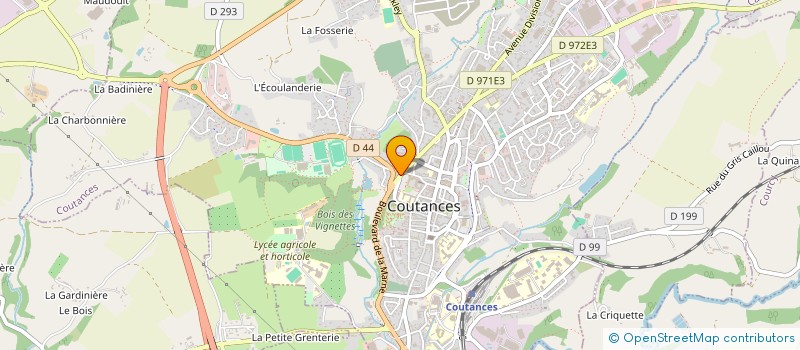 localisation de l'entreprise LE WHITEDREAM  COUTANCES