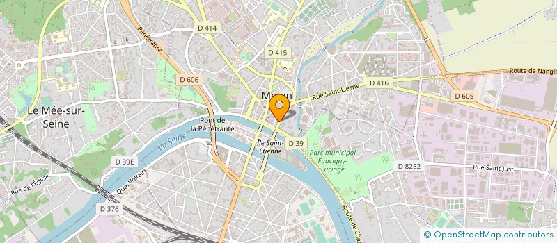localisation de l'entreprise LE WHY NOT à MELUN