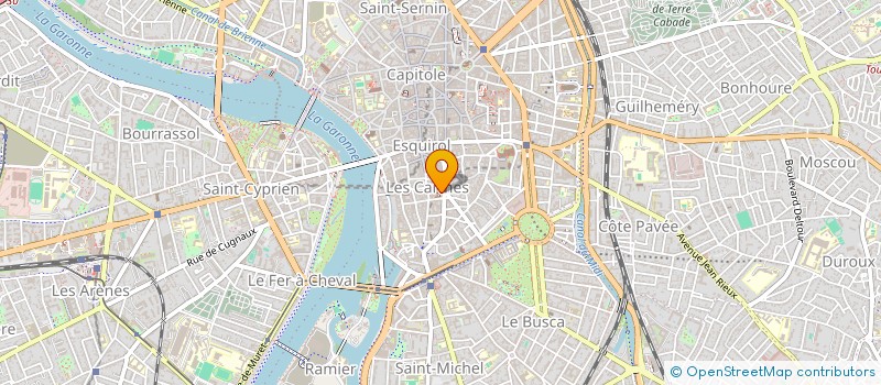 localisation de l'entreprise LE WHY NOT CAFE à TOULOUSE