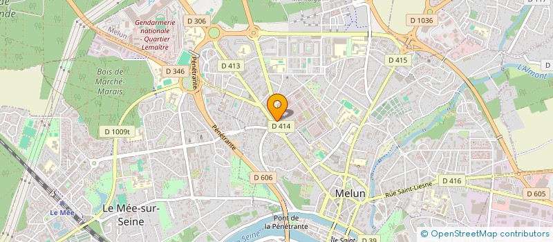 localisation de l'entreprise LE WILSON  MELUN