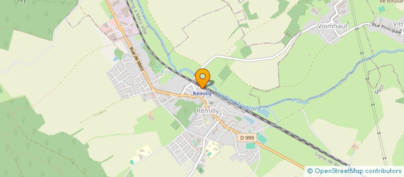 localisation de l'entreprise LE WIND  BAUDRECOURT