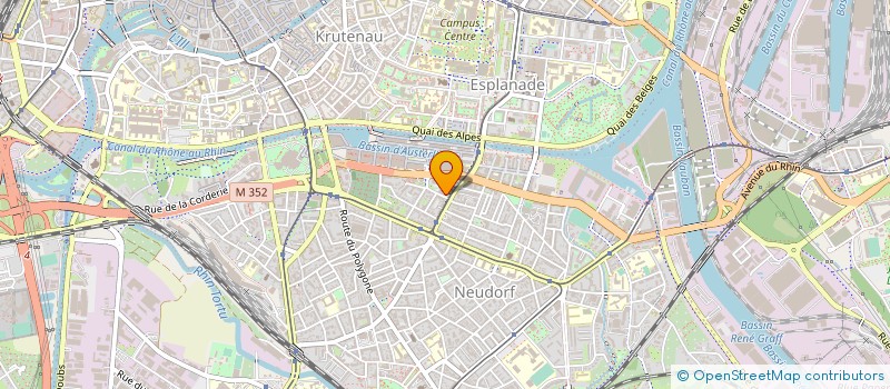 localisation de l'entreprise LE WINSTON RESIDENCE GESTION à STRASBOURG