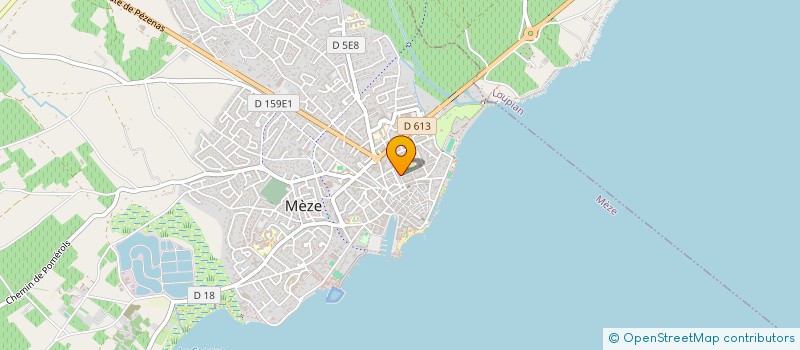 localisation de l'entreprise LE WM à MEZE