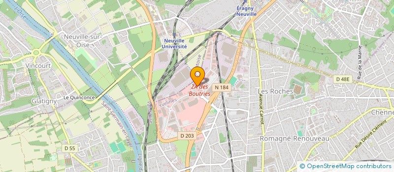 localisation de l'entreprise LE WORLD STUDIO  CONFLANS-SAINTE-HONORINE