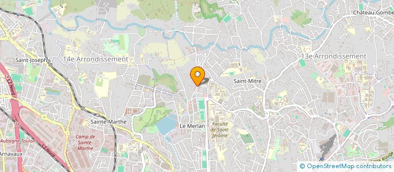 localisation de l'entreprise LE WY LOUNGE à MARSEILLE