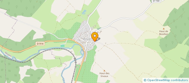 localisation de l'entreprise LE XV DU RAIMONT  MOYEN