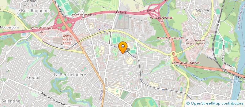 localisation de l'entreprise LE XV MARIN à NANTES
