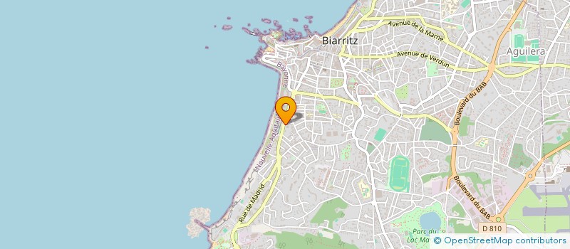localisation de l'entreprise LE XVI EME DU BO à BIARRITZ