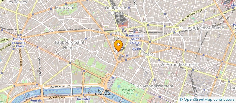 localisation de l'entreprise LE XX SIECLE FEDERALISTE  PARIS