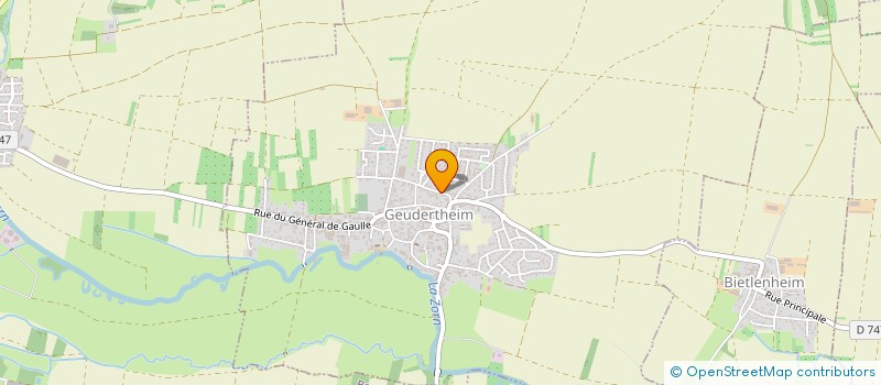 localisation de l'entreprise LE YALTA  GEUDERTHEIM