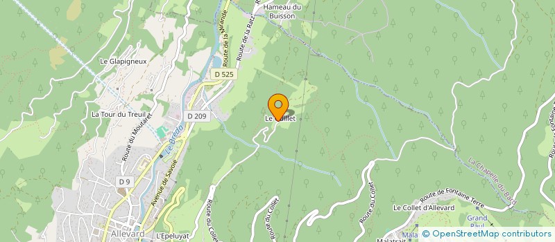localisation de l'entreprise LE YETI  GRENOBLE