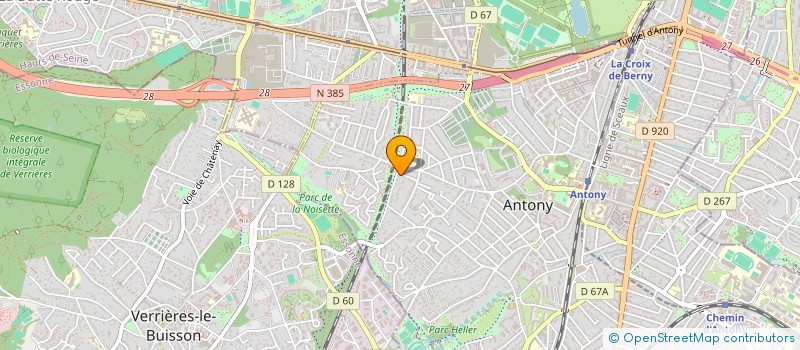 localisation de l'entreprise LE YI à ANTONY