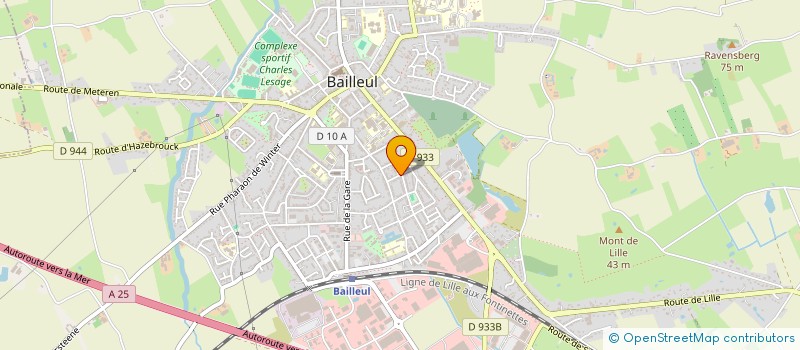 localisation de l'entreprise LE YOGA A BAILLEUL à BAILLEUL