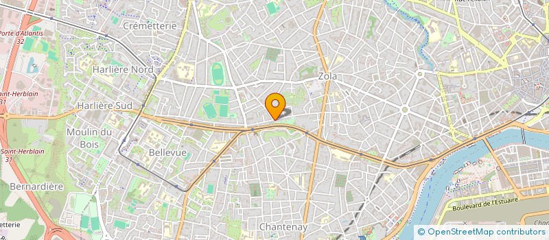 localisation de l'entreprise LE Z à NANTES