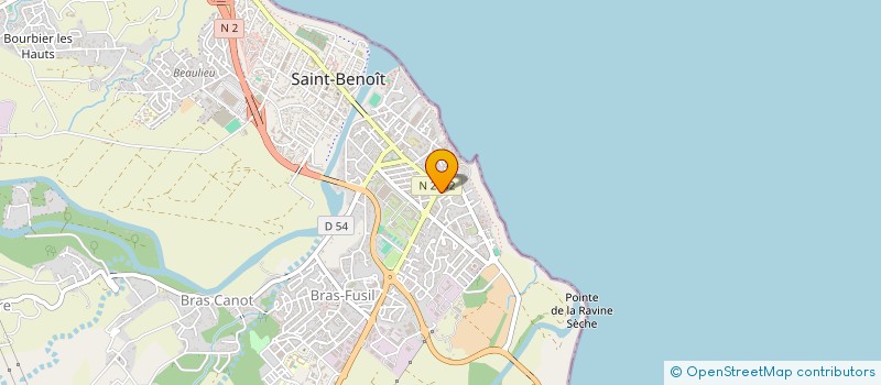 localisation de l'entreprise LE ZANTAK à SAINT-BENOIT
