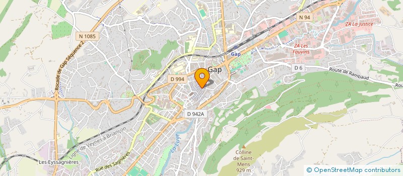 localisation de l'entreprise LE ZANZI  GAP