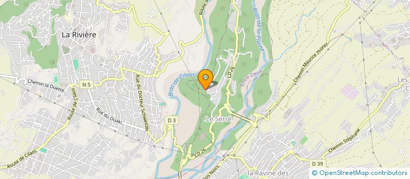 localisation de l'entreprise LE ZEBRE A CARREAUX  ENTRE-DEUX