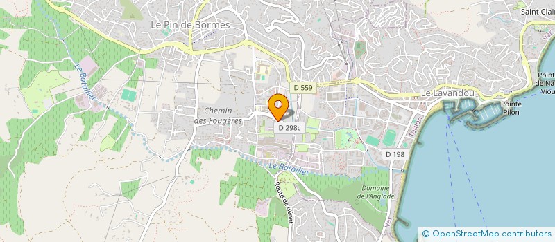 localisation de l'entreprise LE ZEBRE VERT à BORMES-LES-MIMOSAS