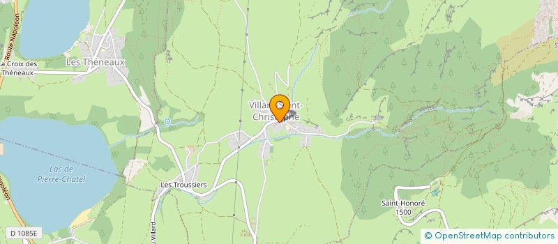 localisation de l'entreprise LE ZEPH  VILLARD-SAINT-CHRISTOPHE