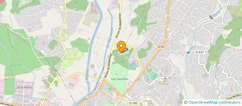 localisation de l'entreprise LE ZEPHYR à FREJUS