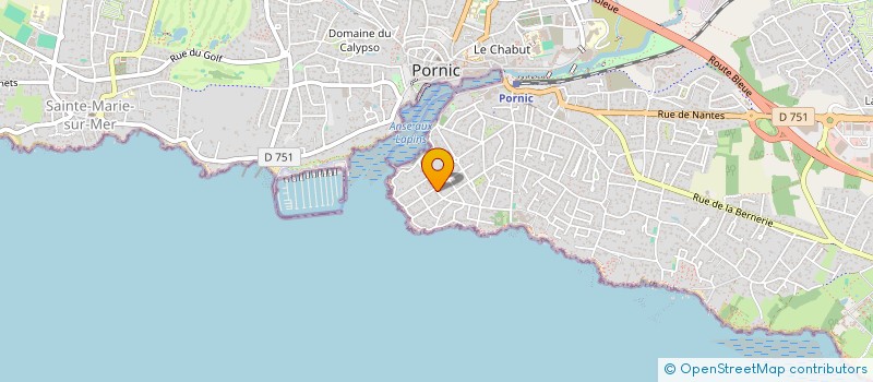 localisation de l'entreprise LE ZEPHYR  PORNIC