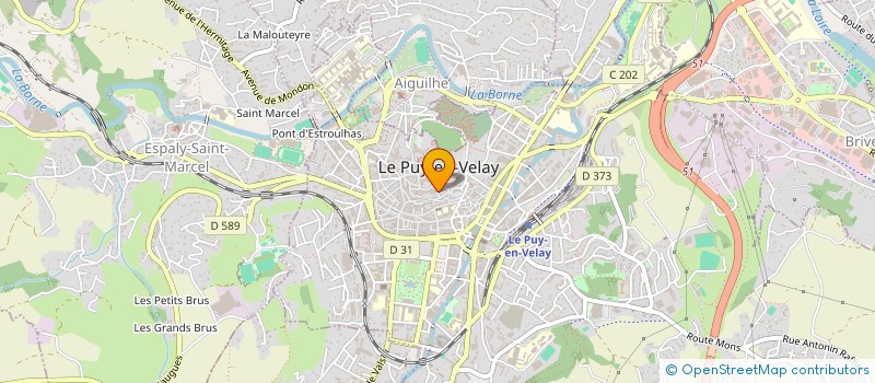 localisation de l'entreprise LE ZESTE à LE PUY-EN-VELAY
