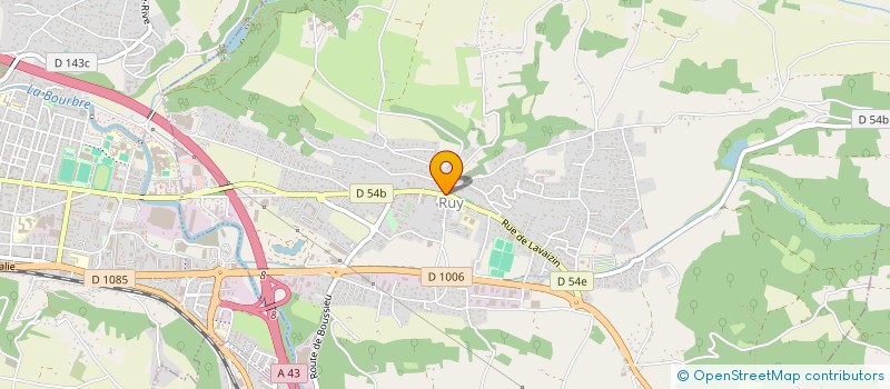 localisation de l'entreprise LE ZESTE  RUY-MONTCEAU