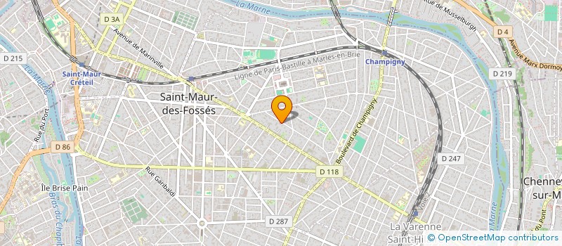 localisation de l'entreprise LE ZESTE ECOLO à SAINT-MAUR-DES-FOSSES