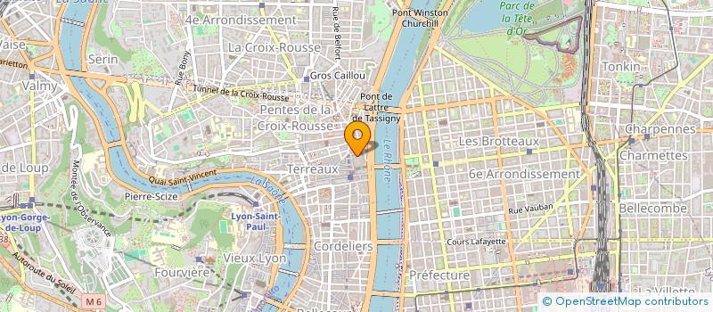 localisation de l'entreprise LE ZIBOU LAB à LYON