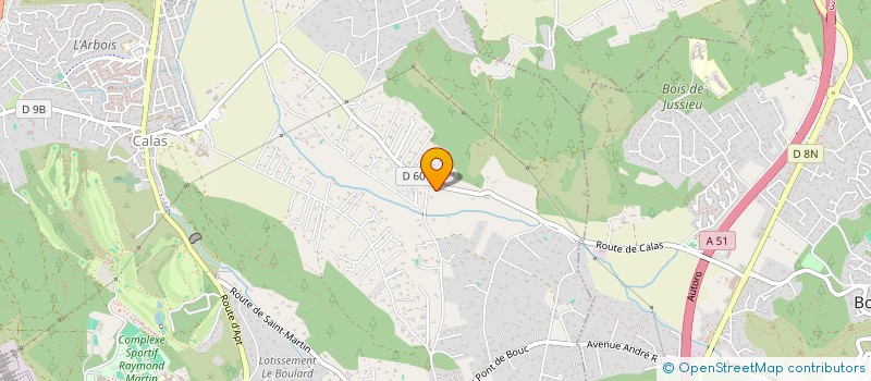 localisation de l'entreprise LE ZIMMOBILIER  CABRIES