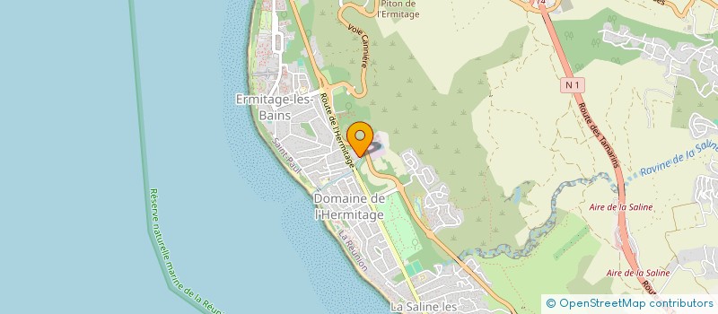 localisation de l'entreprise LE ZINGADE à SAINT-PAUL