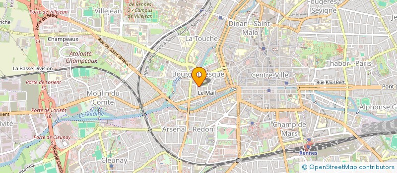 localisation de l'entreprise LE ZOLA à RENNES