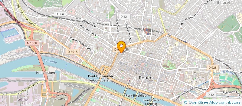 localisation de l'entreprise LE ZOOLOO SARL à ROUEN