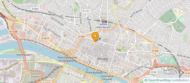 localisation de l'entreprise LE11EME LABO  ROUEN