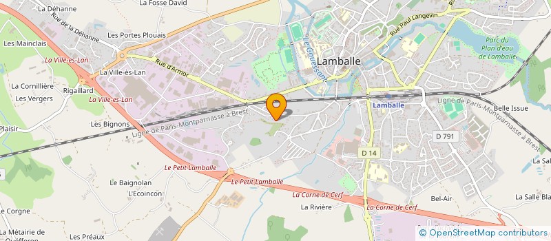 localisation de l'entreprise LE20BIS à LAMBALLE-ARMOR