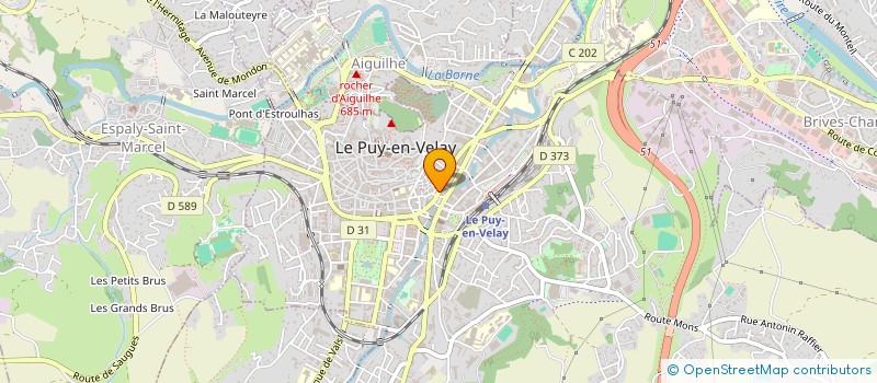 localisation de l'entreprise LE212  LE PUY-EN-VELAY